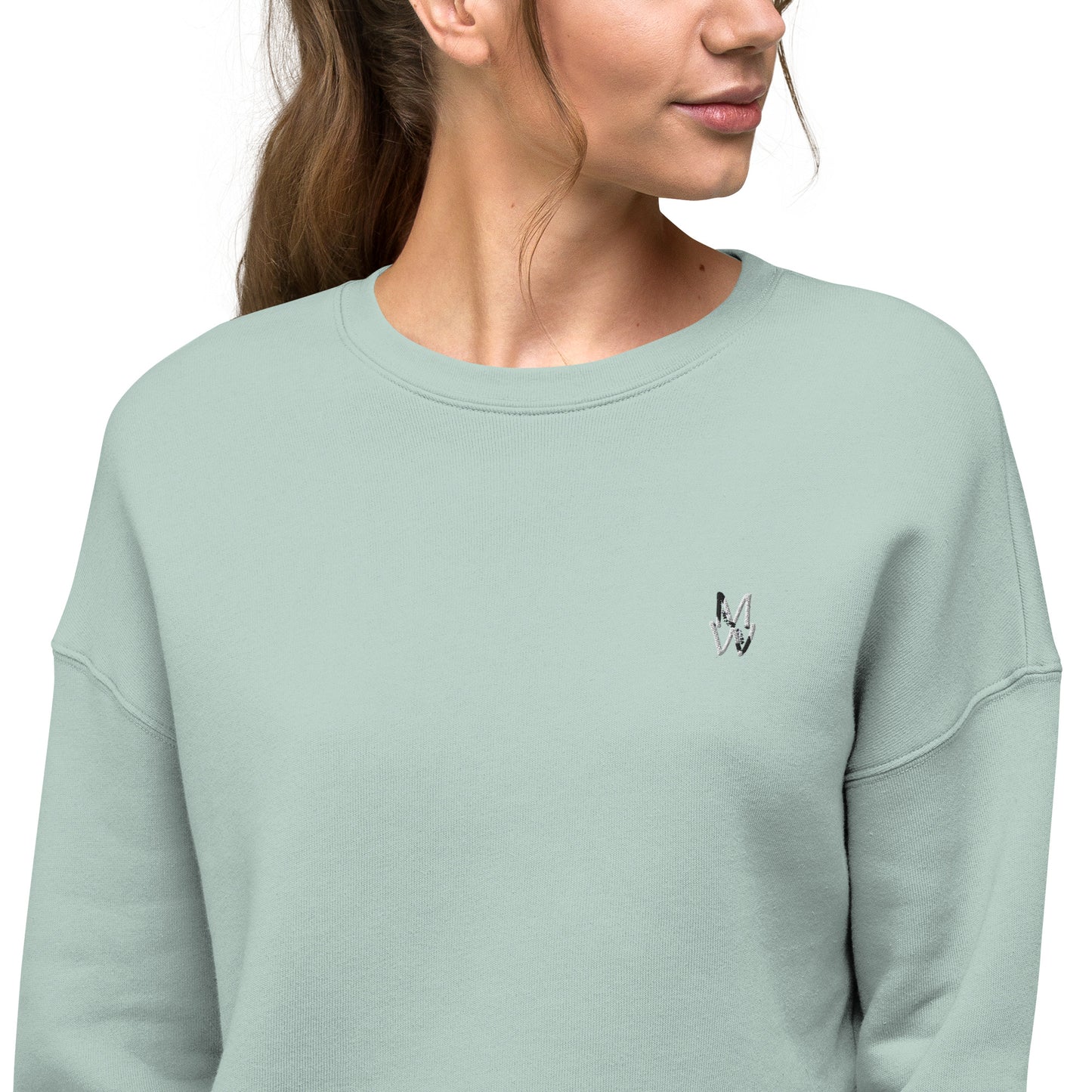 'Michest Wear' Crop Sweatshirt