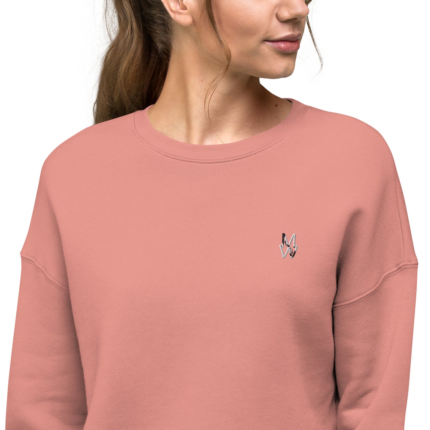 'Michest Wear' Crop Sweatshirt