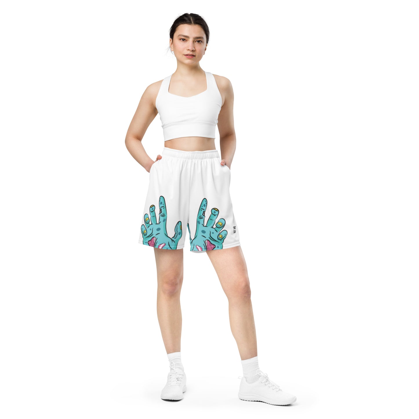 Unisex Halloween Mesh Shorts