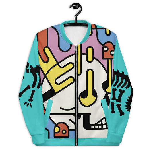 Skull Unisex Bomber Jacket