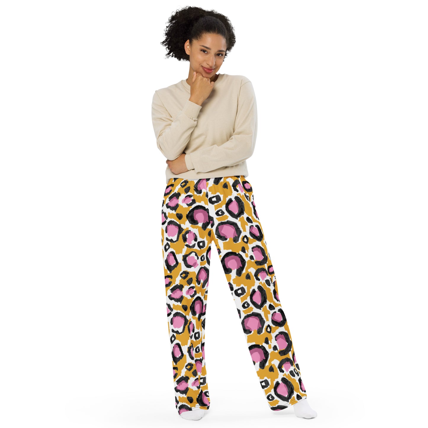 Spotted Women's Wide-leg Pants