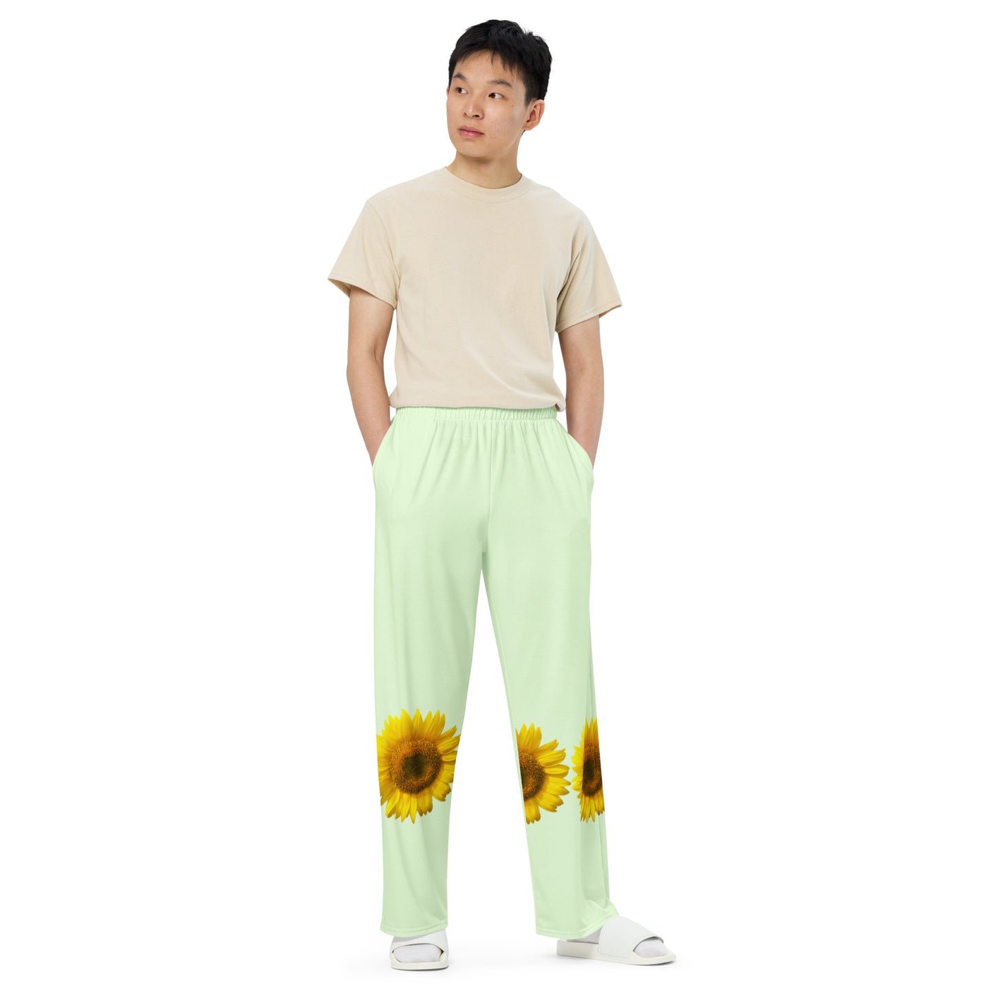 Sunflower Unisex Wide-leg Pants