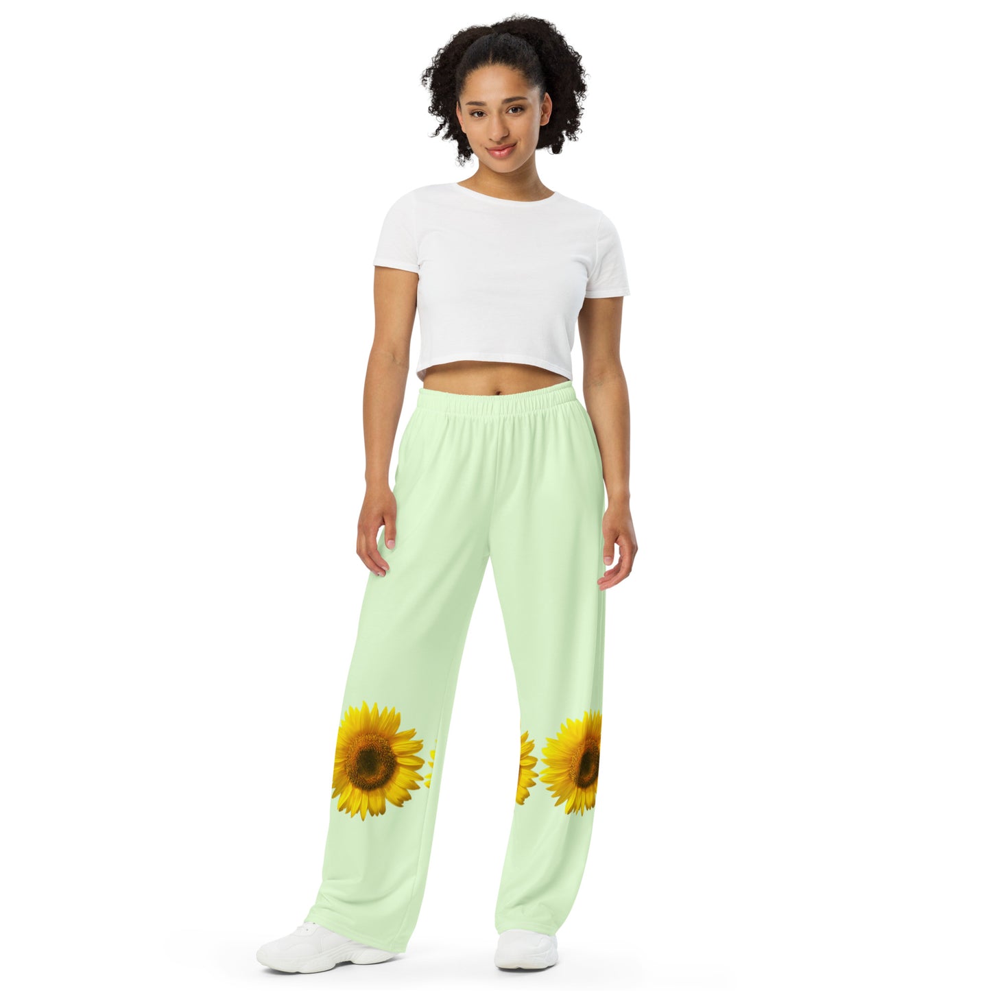 Sunflower Unisex Wide-leg Pants