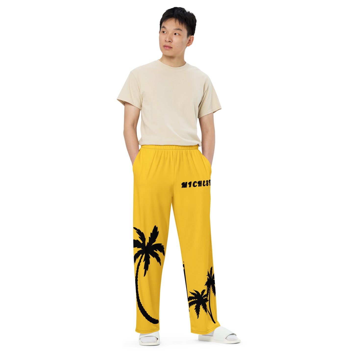 Michest Tropics Wide-leg Pants