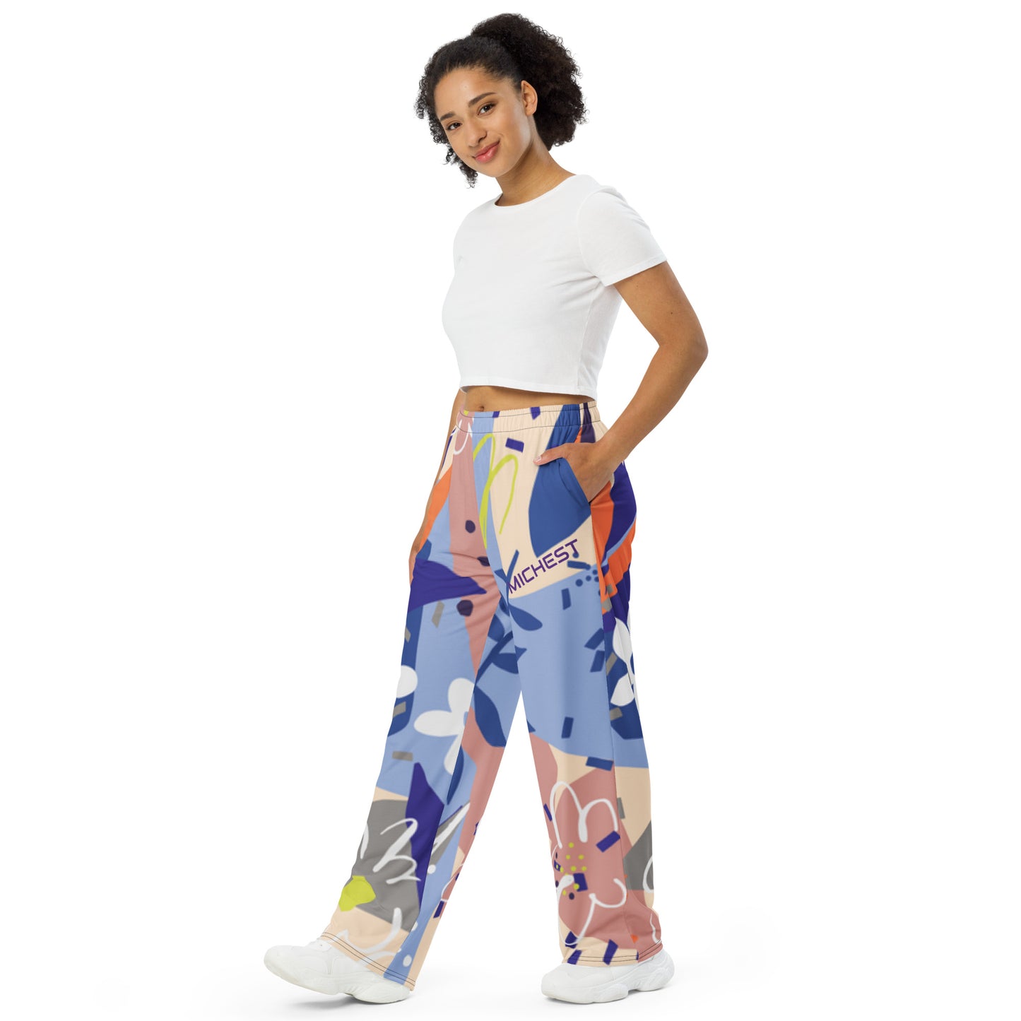 Unisex Wide-leg Pants