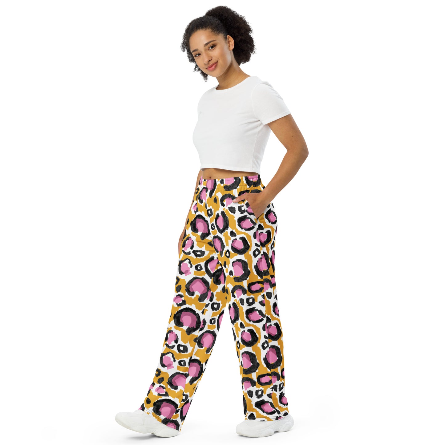 Spotted Women's Wide-leg Pants