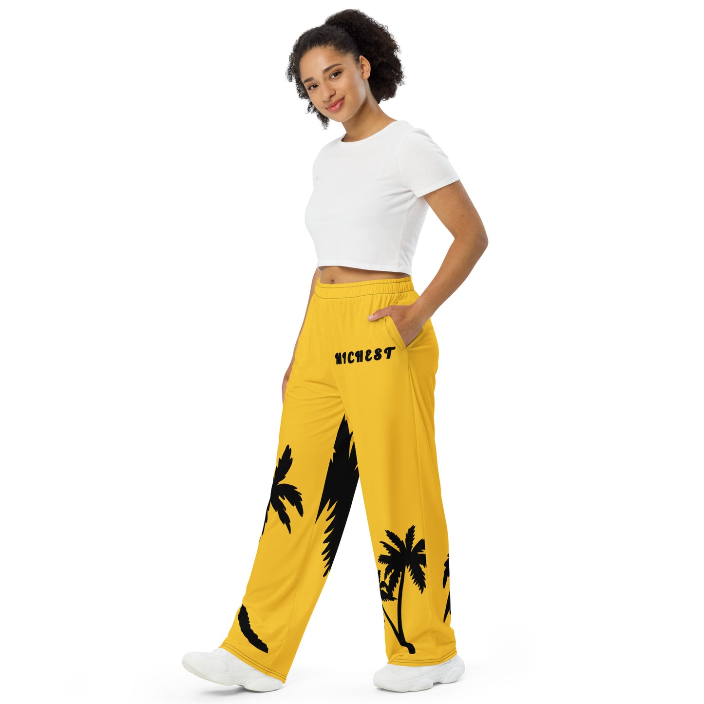 Michest Tropics Wide-leg Pants