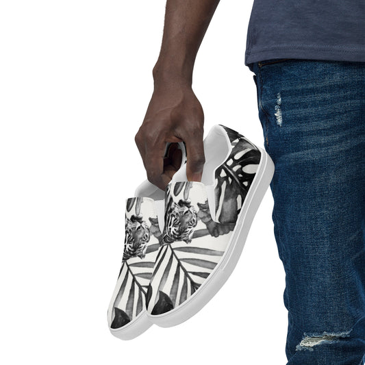 Men’s Tiger Slip-on Canvas