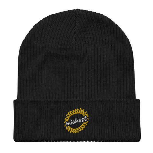 Organic Ribbed Beanie