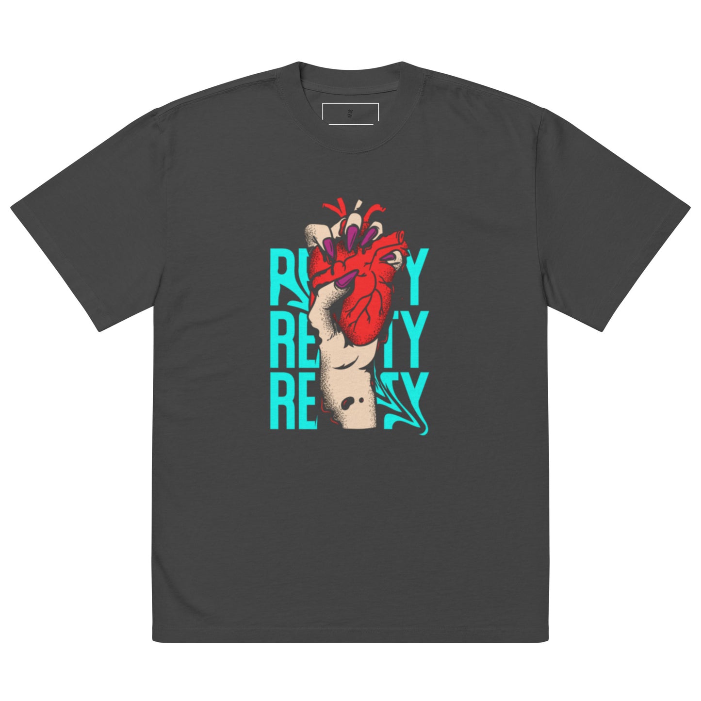 Michest Reality Oversized Faded T-shirt