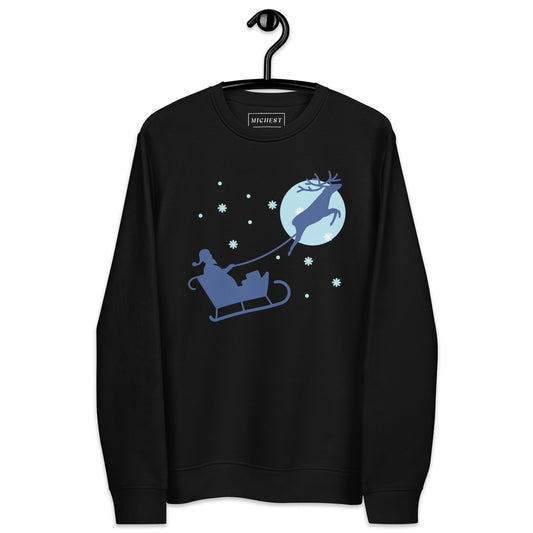 Unisex Riding Sleigh Eco Sweatshirt