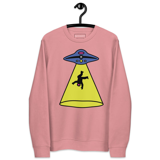 Alien Abduction Unisex Eco Sweatshirt