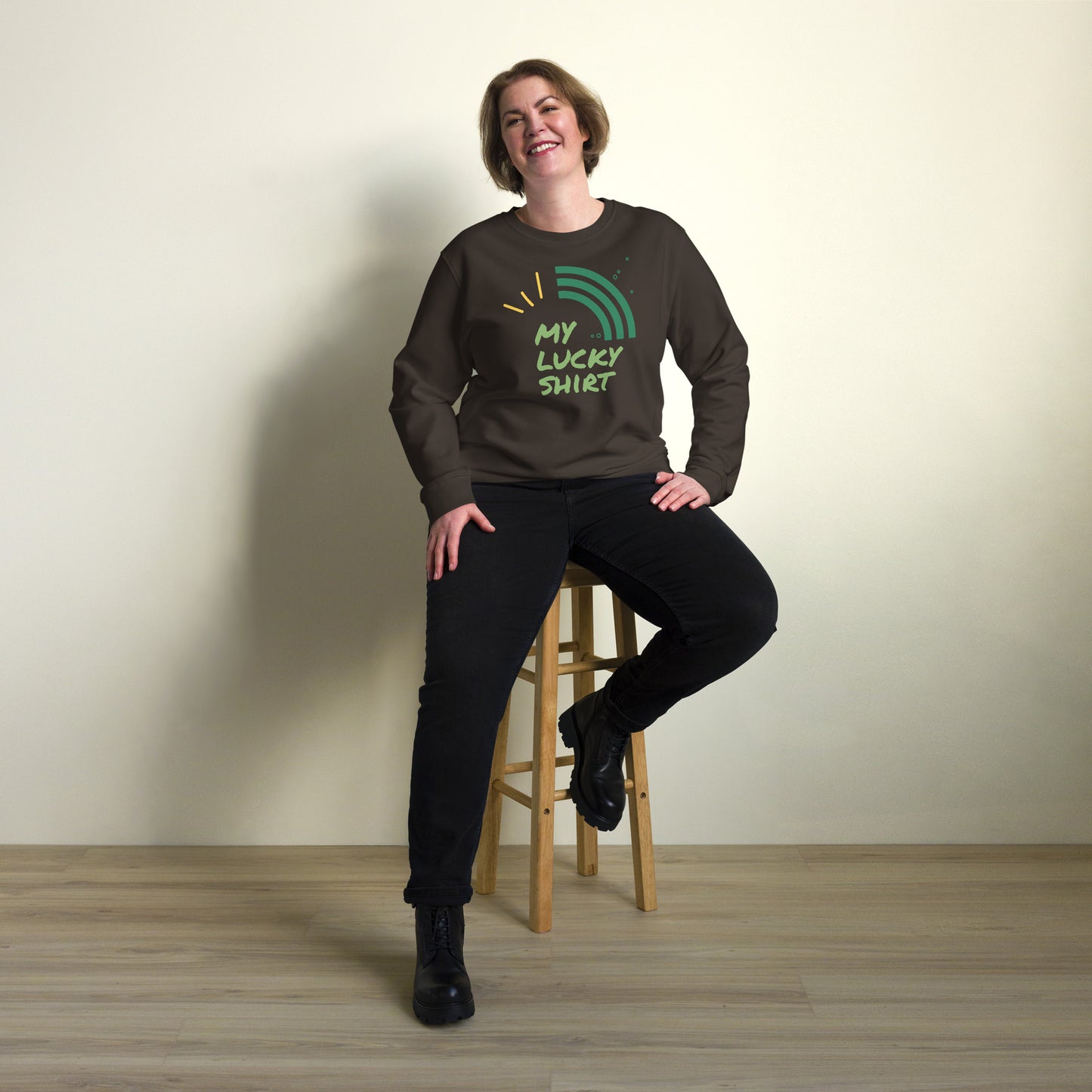 Lucky Unisex Organic Sweatshirt