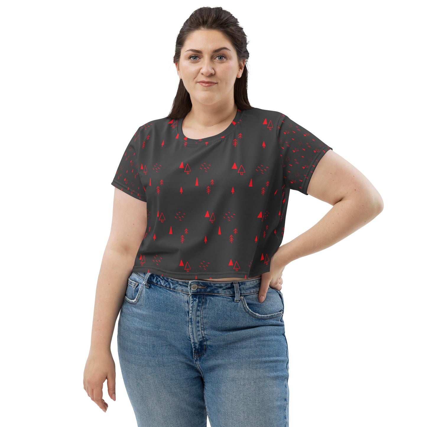 Michest "All-Over Print" Crop Top