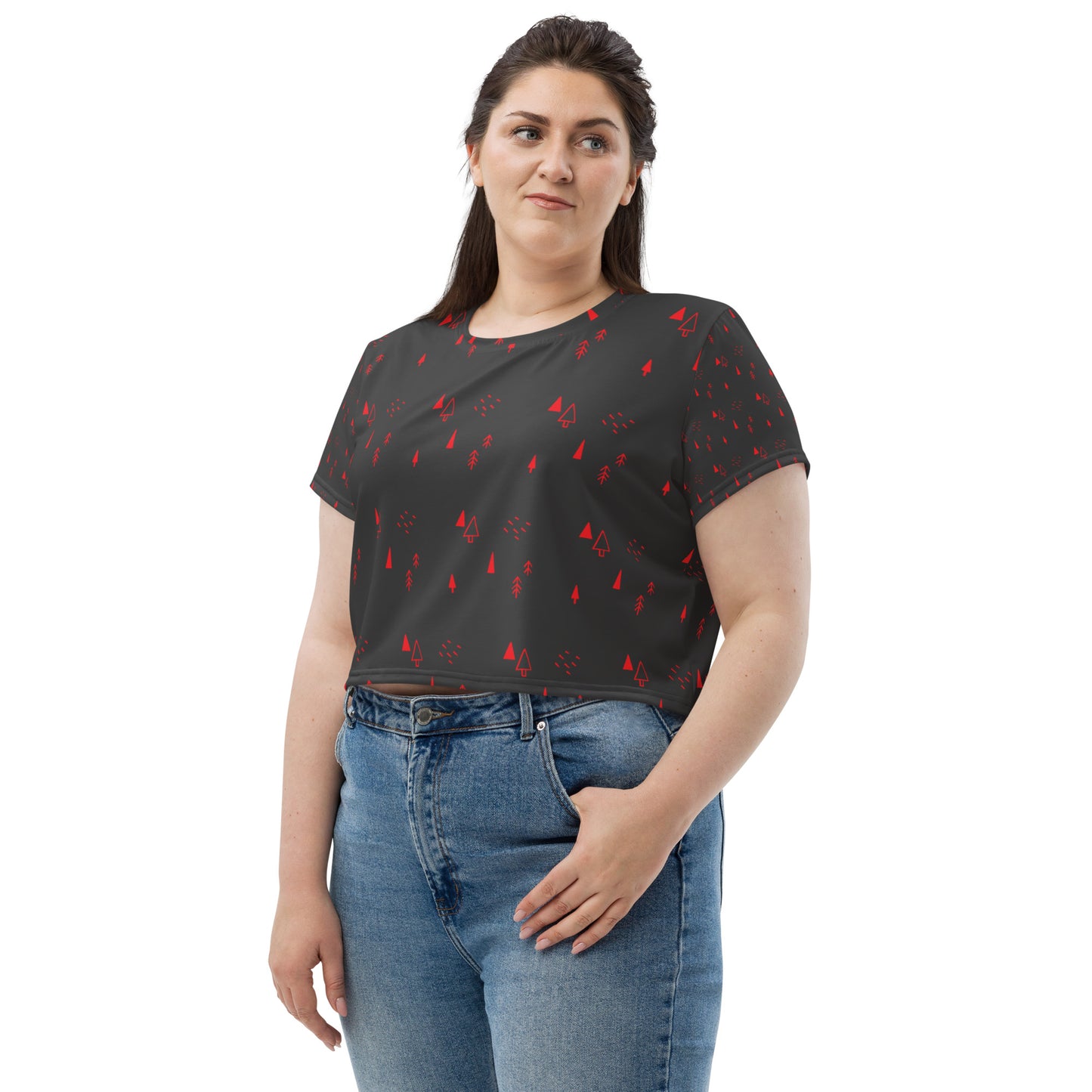 Michest "All-Over Print" Crop Top