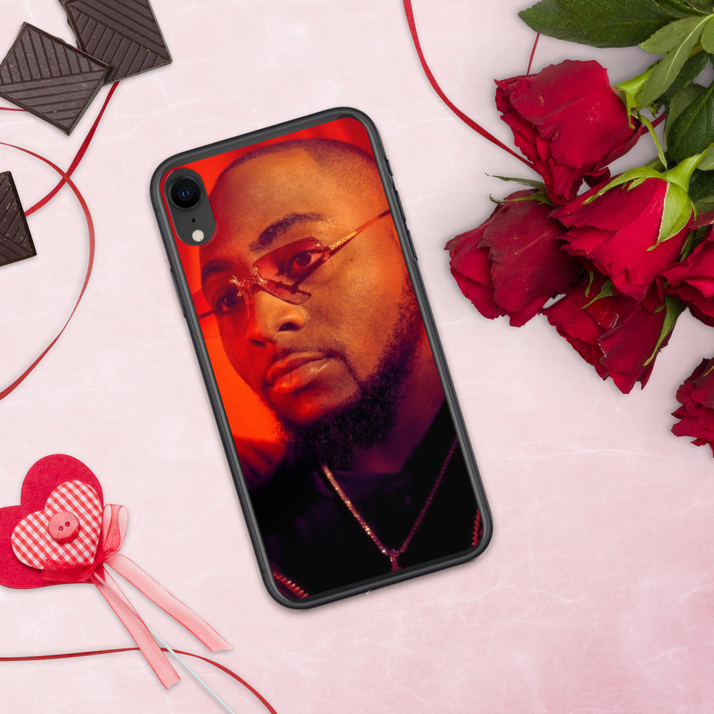 Davido Red Customised iPhone Case